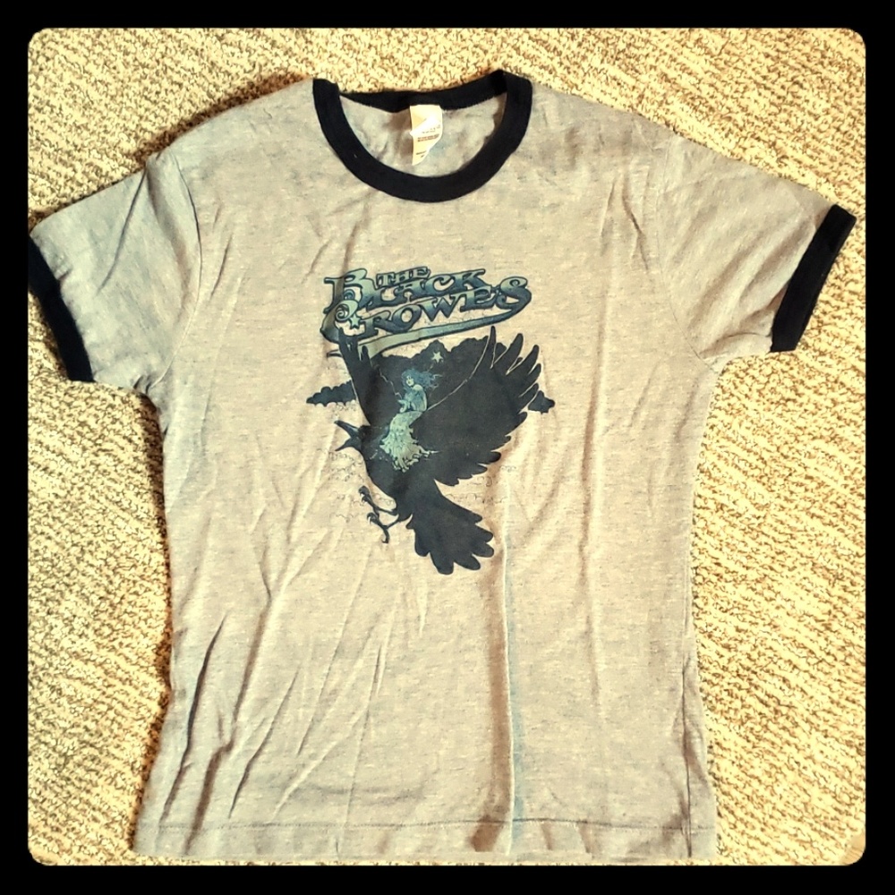 Black Crows baseball tee